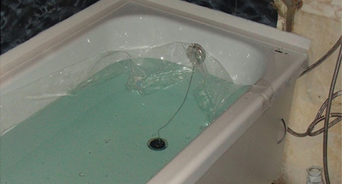 Установкой акрилового вкладыша | Щучье